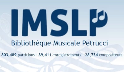 Partitions musicales IMSLP